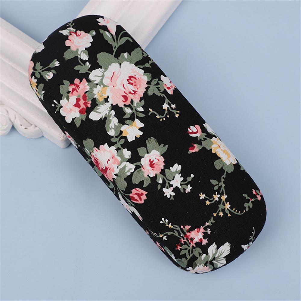Unisex Hard Glasses Box for Men Women Reading Myopia Glasses Protector Case PU Leather Solid Color Fashion Eyewear Accessories