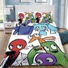 Duvet Cover Pillowcase Bedding Set Adult Boy F-Friends Girl Bedroom Decoration Children R-Rainbows Gift Single Double Large Size