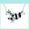 Trendy And Stylish Cross-border Panda Necklace For Women Unique Animal Pendant Gift