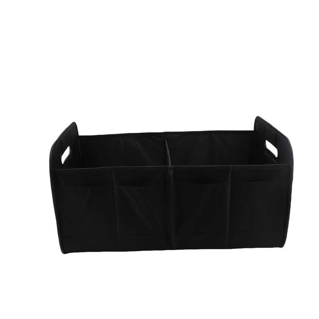Car Trunk Organizer 600D Oxford Cloth Dual Compartment Water Proof Foldable Car Trunk Storage Box Organizer for Camping