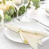 100Pcs Gold Metal Napkin Rings Stainless Steel Napkin Holders Round Metal Napkins Buckle for Wedding Christmas Party Dinner Table Setting Decor