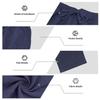 European & American Men's Striped Linen Summer Shirt & Pants Set