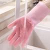Silicone dishwashing gloves, magic gloves, durable, wear-resistant, waterproof rubber gloves for special use