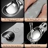 Waterproof Self Warming Dessert Gadget LED Display Ice Cream Dipper  Hard Ice Cream