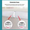 Air Conditioning Exhaust Hose Coupler Adapter Air Conditioning Exhaust Pipe Extension Adapter for Hose Connections