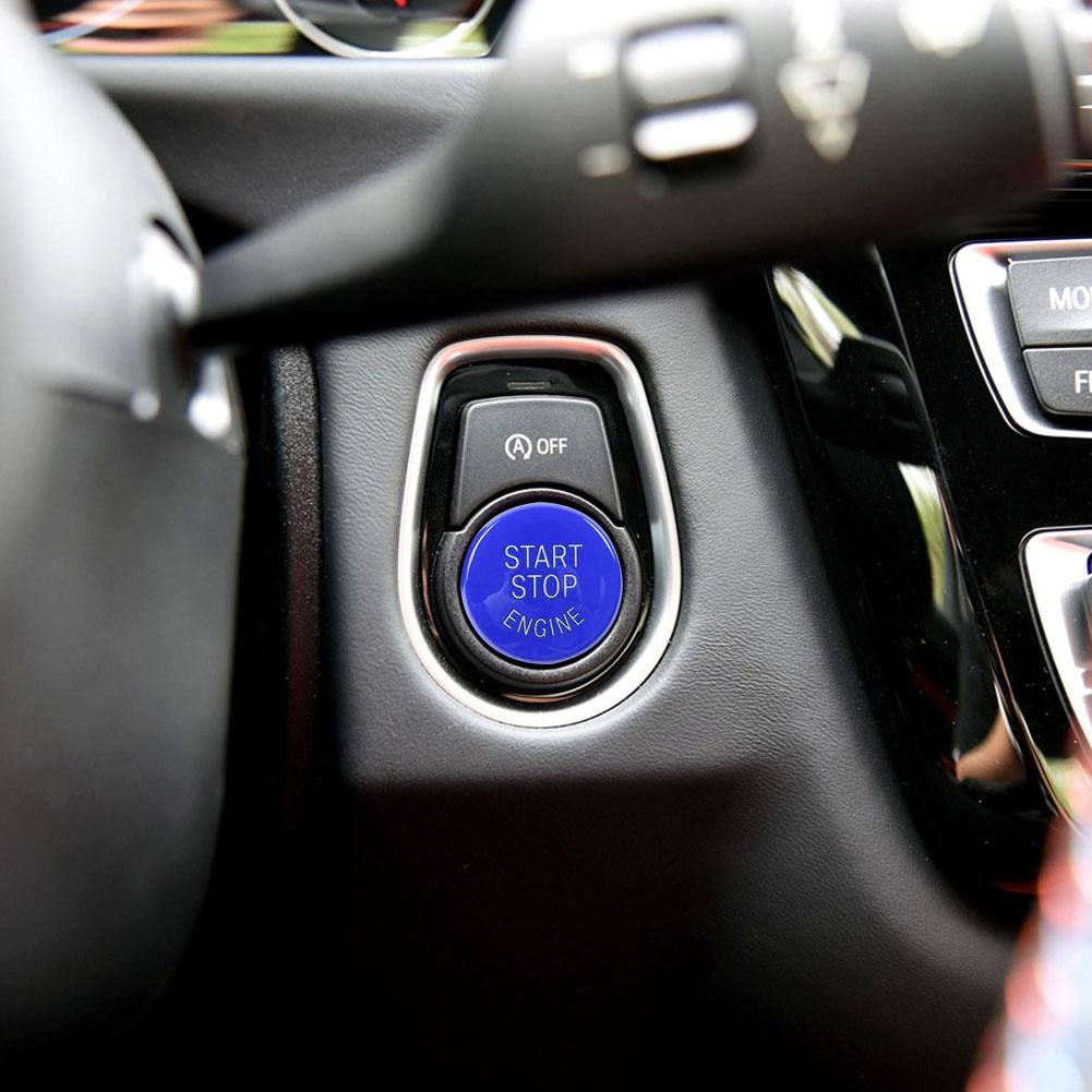 Auto Motor START STOP Zündschalter Knopf Ersatzabdeckung mit Werkzeugen für BMW F20 F21 F22 F23 F10 F11 F12 F13 F01