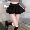 White Puffy A-line High Waist Ballet Style Mini Skirt for Women - Summer 2025 Design