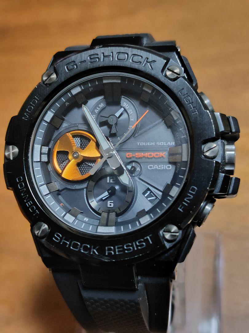 

[USED] CASIO G-SHOOK GST-B100B-1A4JF Black/Orange
