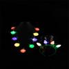 Christmas Light Up Led 9 Colors LED Light Up Bulbs Necklace Christmas Bulbs Necklace for Christmas Party Favor Supplies