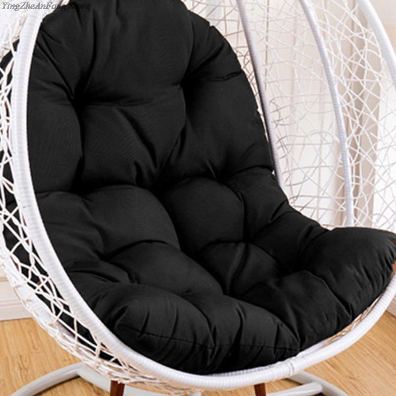 Egg Chair Cushion Hanging Basket Chair Cushion Thick Swing Chair Cushion Rattan Chair Soft Egg Chair Pad For Garden Home Decor
