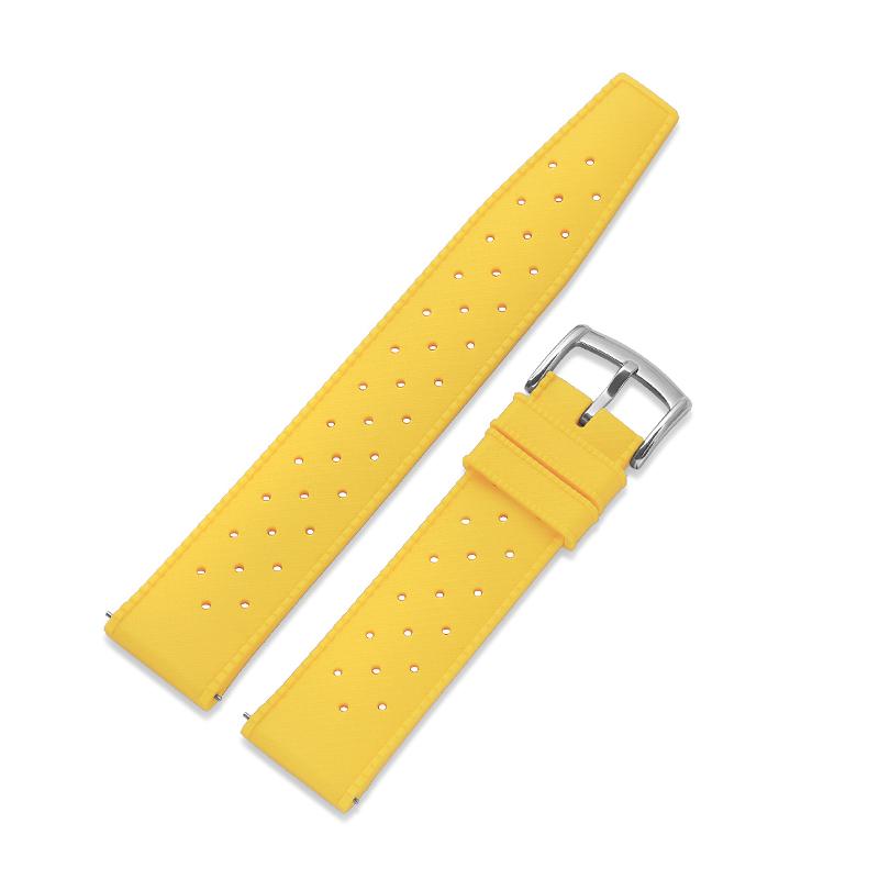 Classics Tropical Silicone Strap 20mm 22mm Watch Band for Seiko for Oris Watch Replacement Watch Bracelet Men Lady Wrist Belt