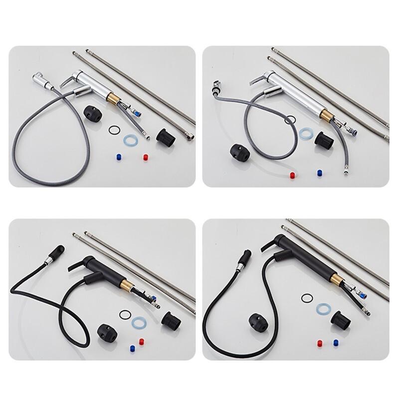 Beierlan LSL7025 360° Rotating Pull-Out Basin Faucet