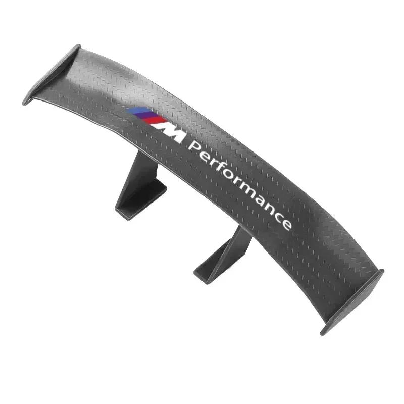 2025 Car For BMW Car Rear Spoiler Mini Spoiler Wing Small Tail Emblem Sticker Decoration For BMW E34 E46 E39 E38 E90 E60 E36 F30