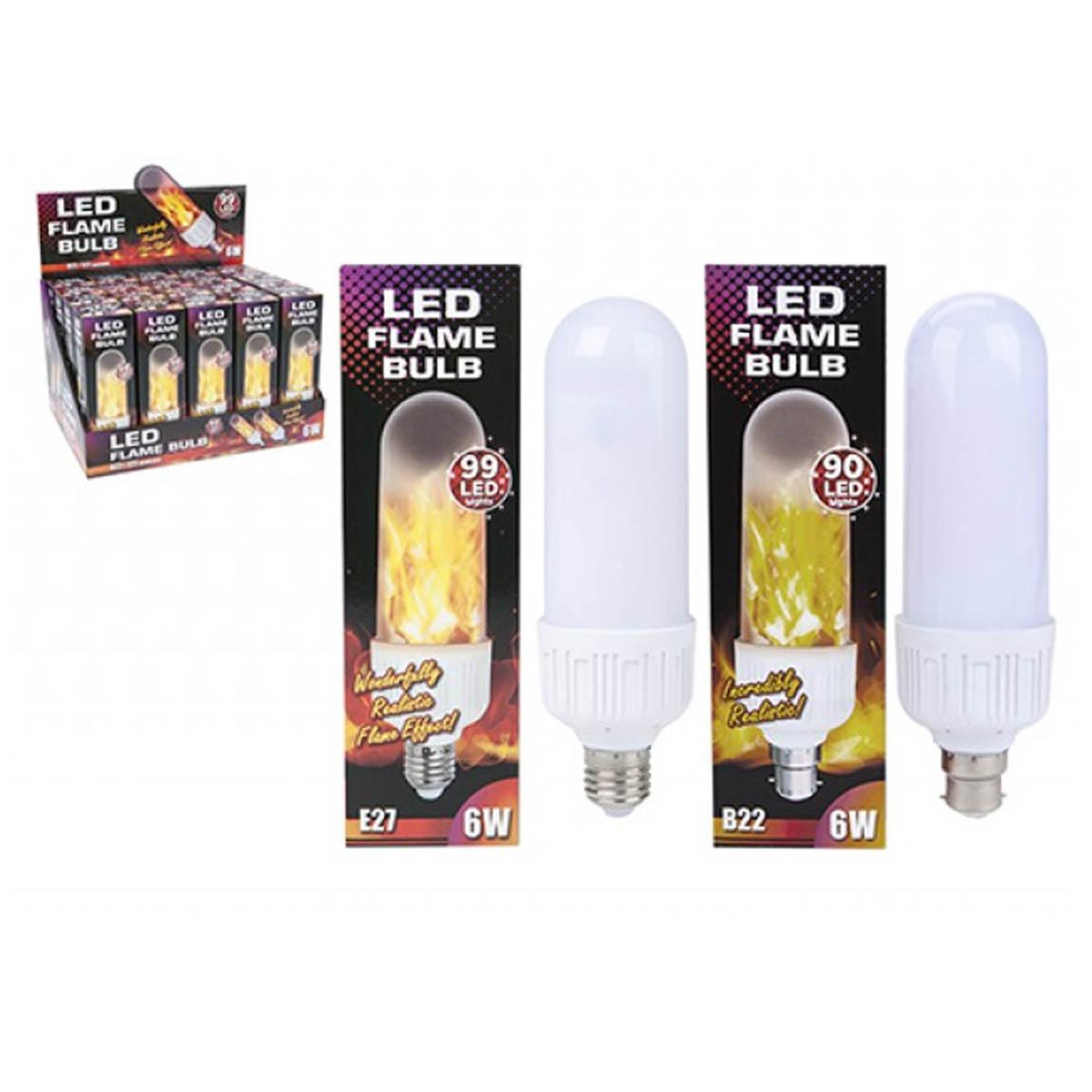 Effet de flamme vacillante d'ampoule