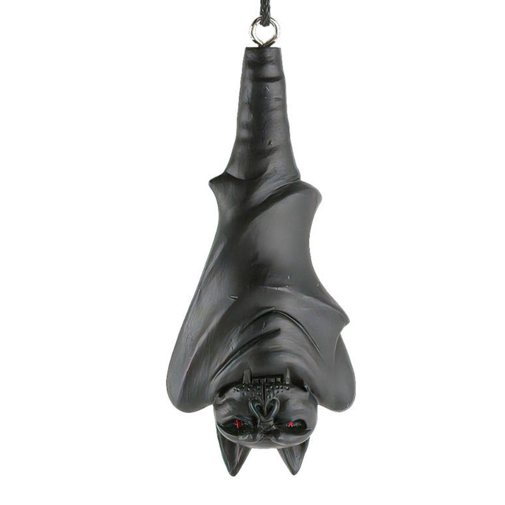 Spooky Halloween Specter Bat Ornaments Halloween Party Supplies Hanging Specter Bat Ornament Outdoor Lawn Decoration