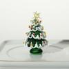 Cartoon Glass Christmas Tree Ornament Colorful Figurines Collectibles  Desktop