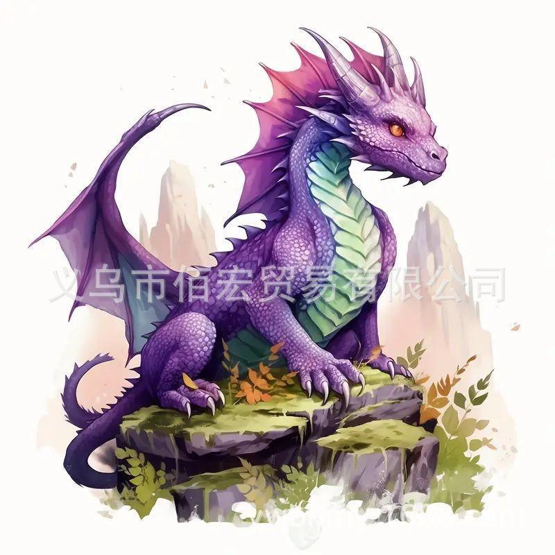 

Красочное веселое и акриловое кудрявое украшение-подвеска в виде дракона для аксессуаров автомобиля 5