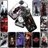 Pain Narutos Uchiha Itachi Akatsuki Silicone Phone Cover for Apple iPhone 17 Air 12 13 Pro Max Mini ProMax 7 + 8 Plus Soft Case