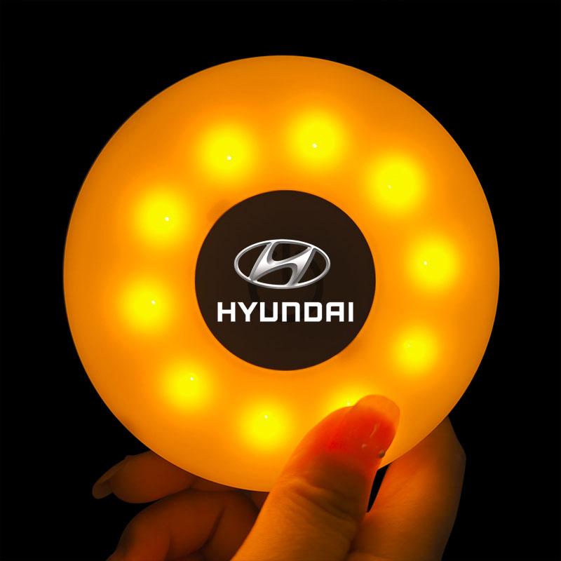 Magnet Base Ceiling Car LED Touch Light Car Interior Lighting Reading Light For Hyundai Mistra Lafesta Elantra Accent IX35 I20 I30 Azera Sonata