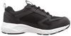 Spalding JIN 3700 Men's Waterproof Walking Shoes, Wide Width, 6E, Black, Size 26.0 cm, G