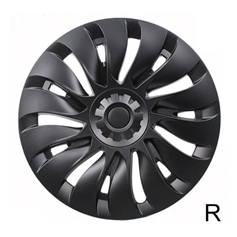 Compatible Tesla Model Y Cyclone Wheel Hub Caps & 19'' Rim Protectors