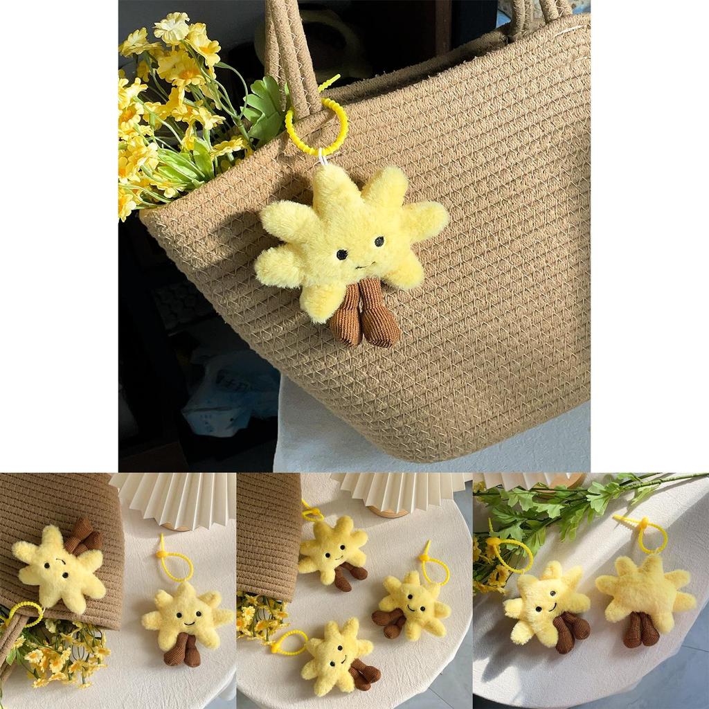 Sun Shape Plush Doll With Short Plush Material For Birthday Gifts And Collectors