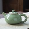 Ge kiln beam pot, one pot of four cups tea set, travel tea set, square bag, portable tea set, Mid-Autumn Festival gifts