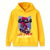 Kids Boys Girls Hoodie, Cool Skateboard Game Character Printed Long Sleeve Pullover Sweatshirt for Casual Daily Wear