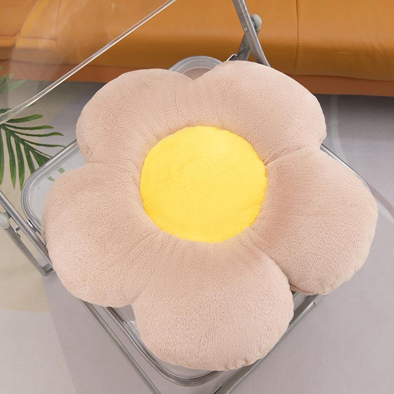 Daisy Flower Cushion Plush Toy Bedroom Sofa Bay Window Cushion Office Student Sedentary Chair Cushion