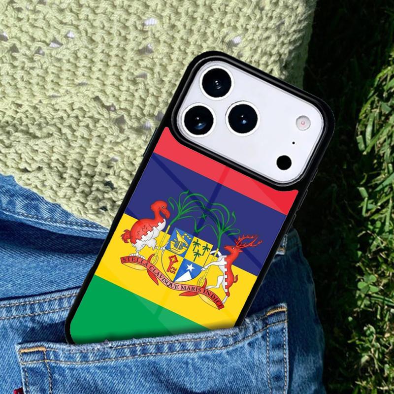 Mauritius Flag mobile phone case Compatible with IPhone 17 16 15 14 13 12 11Pro Max 17 Air cover