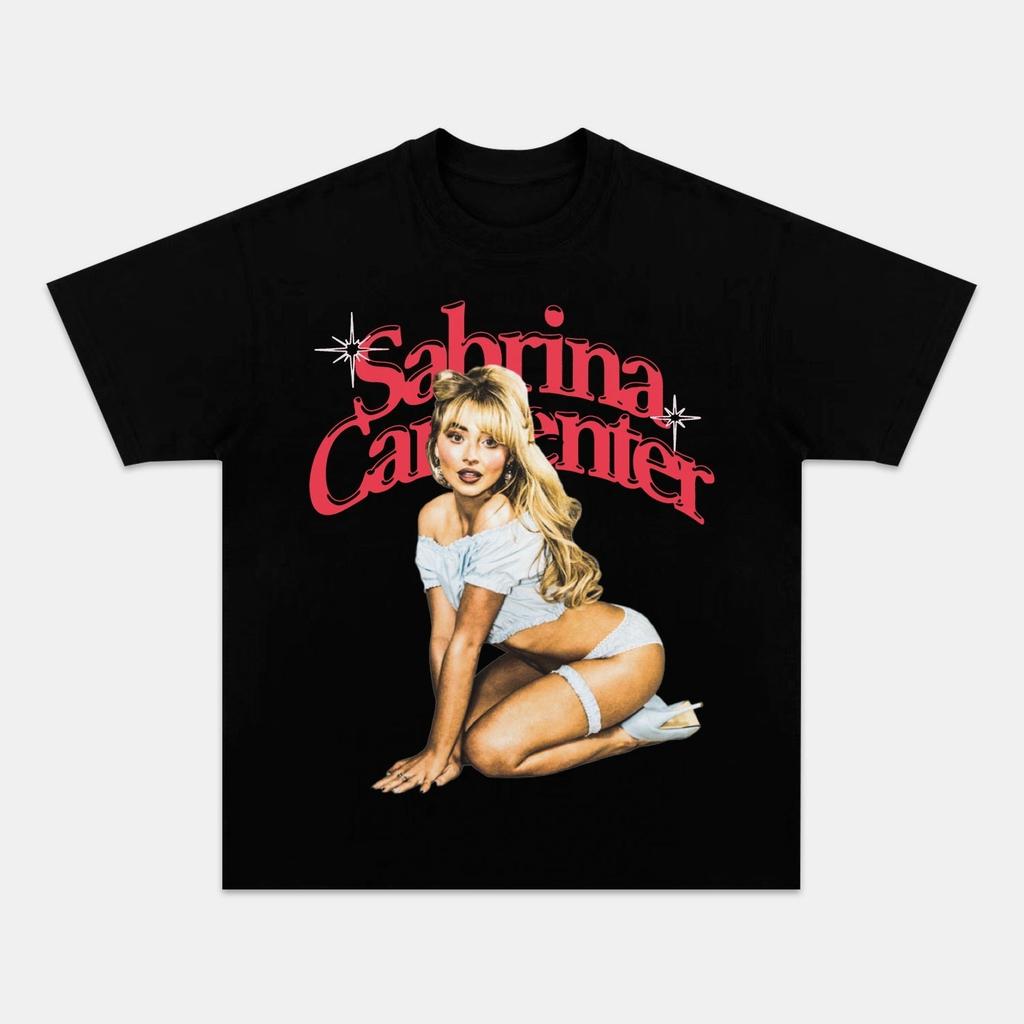 SABRINA CARPENTER Tshirt 2026 Summer Hot Sale Unisexs Womens Tshirt Casual Cotton Tee High Street Hip Hop Womens Clothing
