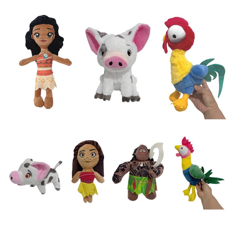 Animated Movie Moana Princess, Cute Piggy, Pua Doll, Grab Machine Doll Toy