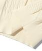 TRILLION Washable Cable Half Sleeve Button-Up Knit (Cream)