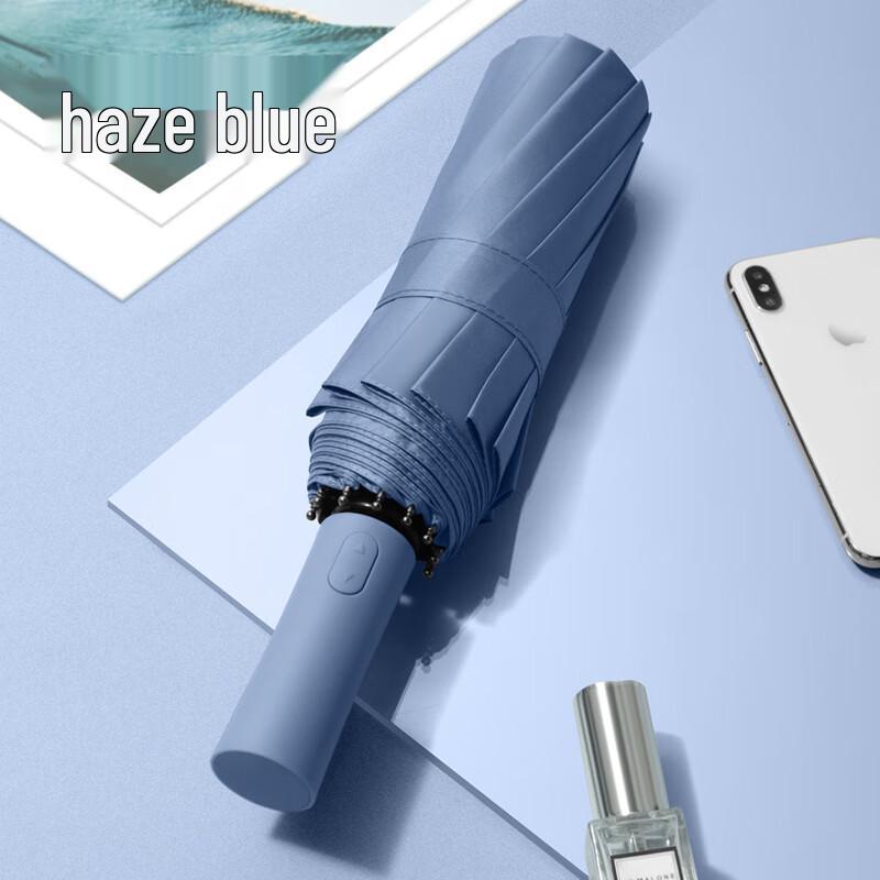 Nanqiao 12-Rib Full Automatic Windproof Umbrella 23 inch, 12-Rib