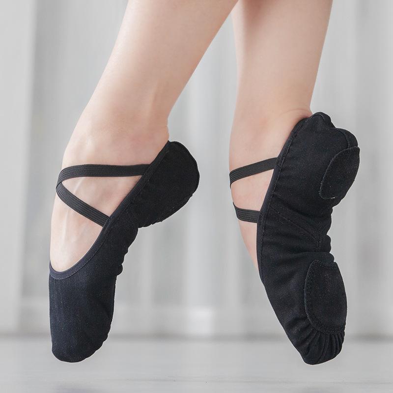 Women's and Children's Full Stretch Fabric Soft Sole Dance & Yoga Cat Paw Shoes