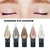 Professionelle Schimmernde Augenliner Kosmetik für Frauen Pigment Silber Roségold Farbe Flüssiger Glitzer Eyeliner Günstiges Make-up Kosmetikartikel