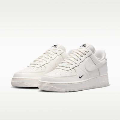 Women's Sneakers Nike Wmns Air Force 1 '07 Essential 'Sail Black'