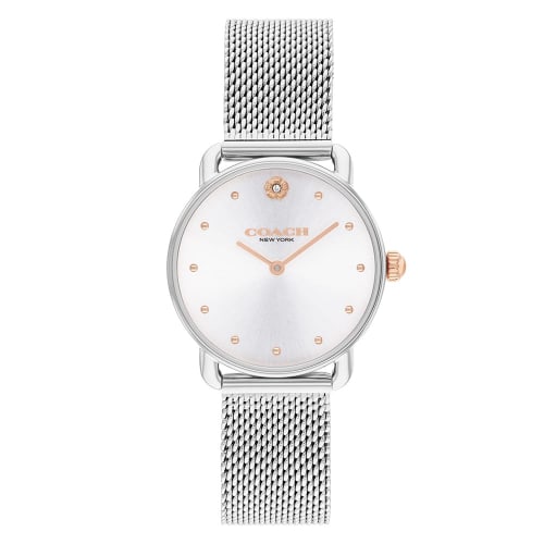 

Coach ELLIOT Watch [Officially Imported] 14504221 Women s Silver