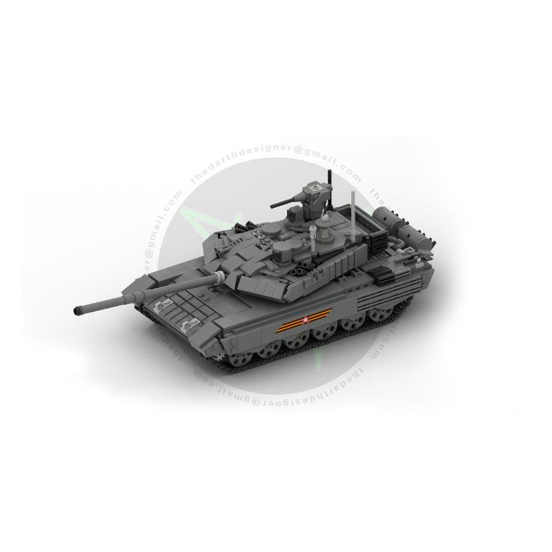 Platinum Brick BOBlock MOC-19364-2T-90MS v2 Main Battle Tank | 1:35 Scale Model