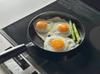 Be Worth Style Iron Fried Egg Frying Pan 20cm Made In Japan Gas IH Compatible Easy Care