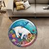 Water Sensory Play Mat For Cats Summer Pet Bed Water Play Mat Inflatable Water Play Mat Pet Cooling Bed Round Water Sensory Pad