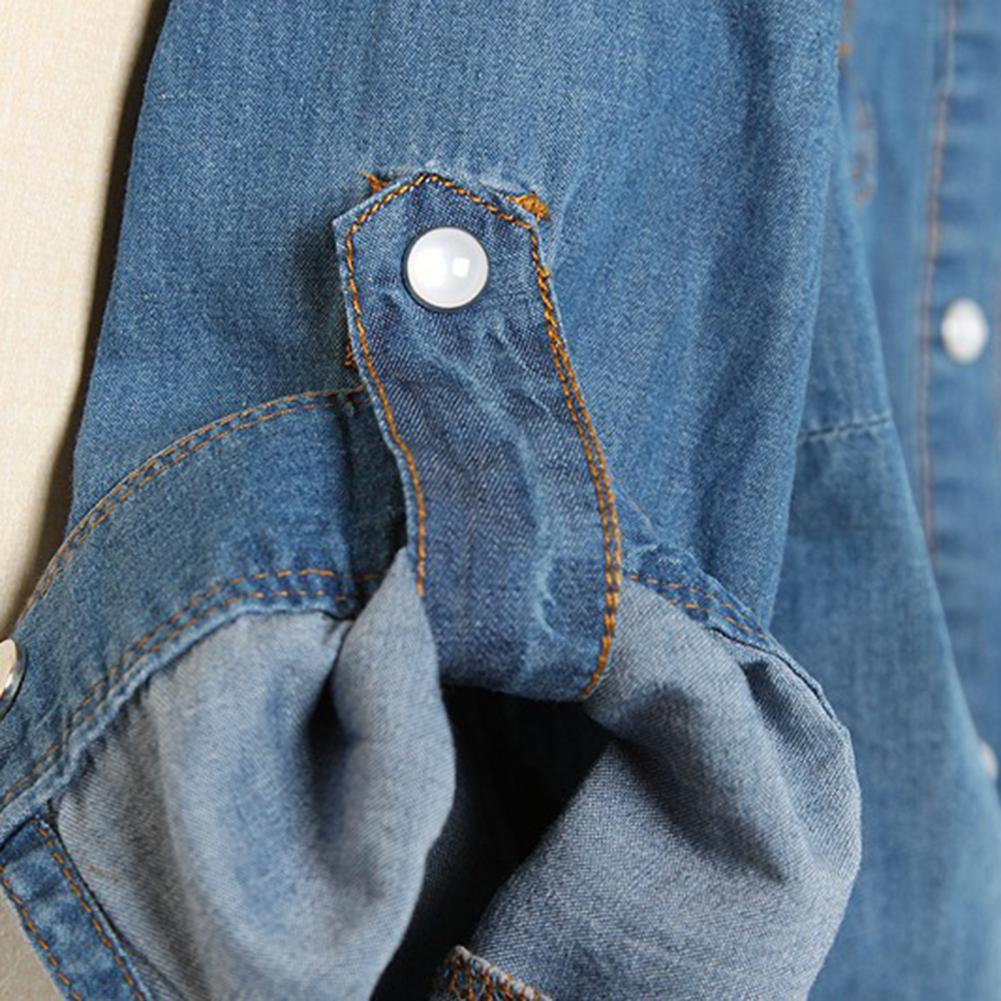 Giacca di jeans con nodo allacciato, lunghezza cropped, tipo corto, monopetto, allacciatura con lacci, camicia di jeans con nodo allacciato, jeans blu, cardigan, giacca da donna