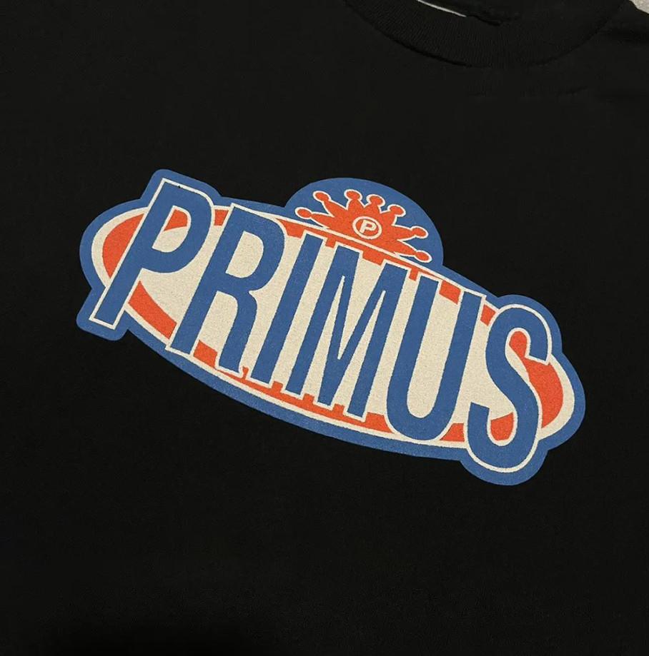 Primus Band Self Titled Oval Tour Unisex Cotton T-Shirt Full Size SB115 Unisex T-Shirt XXXXL