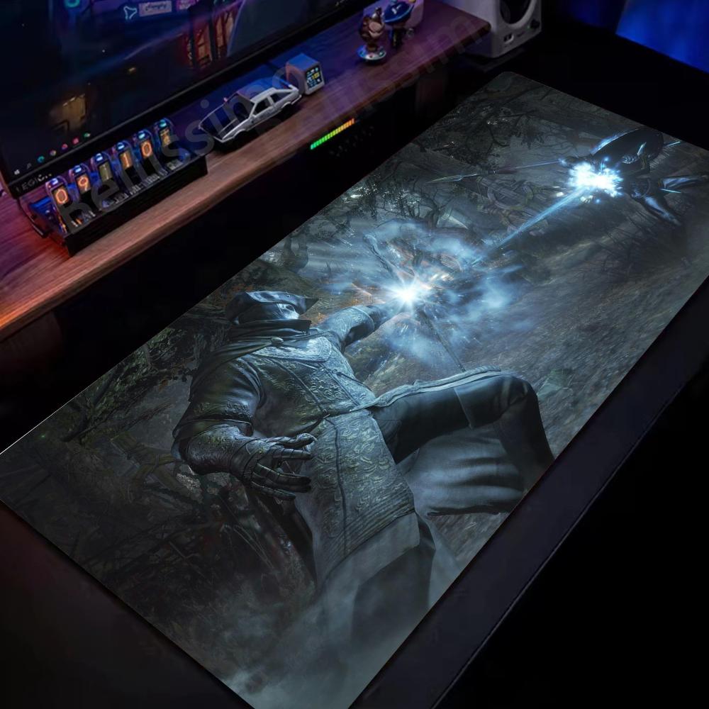 Game Mouse Pad Dark Souls Mause Pad Computer Desk Mat Nonslip Mousepad Xxl Large Table Gamer Keyboard Gaming Pad the Hot
