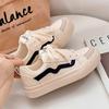Little white shoes women's popular 2024 new thick-soled heightening canvas shoes design sense niche versatile board shoes women's casual shoes
