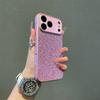 Plating Bling Glitter Len Camera Protect Shell Case For iPhone 15 14 13 16 17 Pro Max 17Pro 16Pro Shockproof Hard Cover