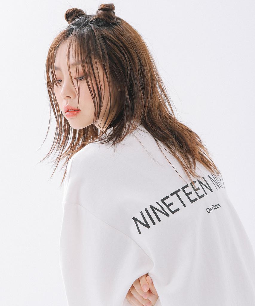 Kagamiel Oversized 1990 Logo T-Shirt White