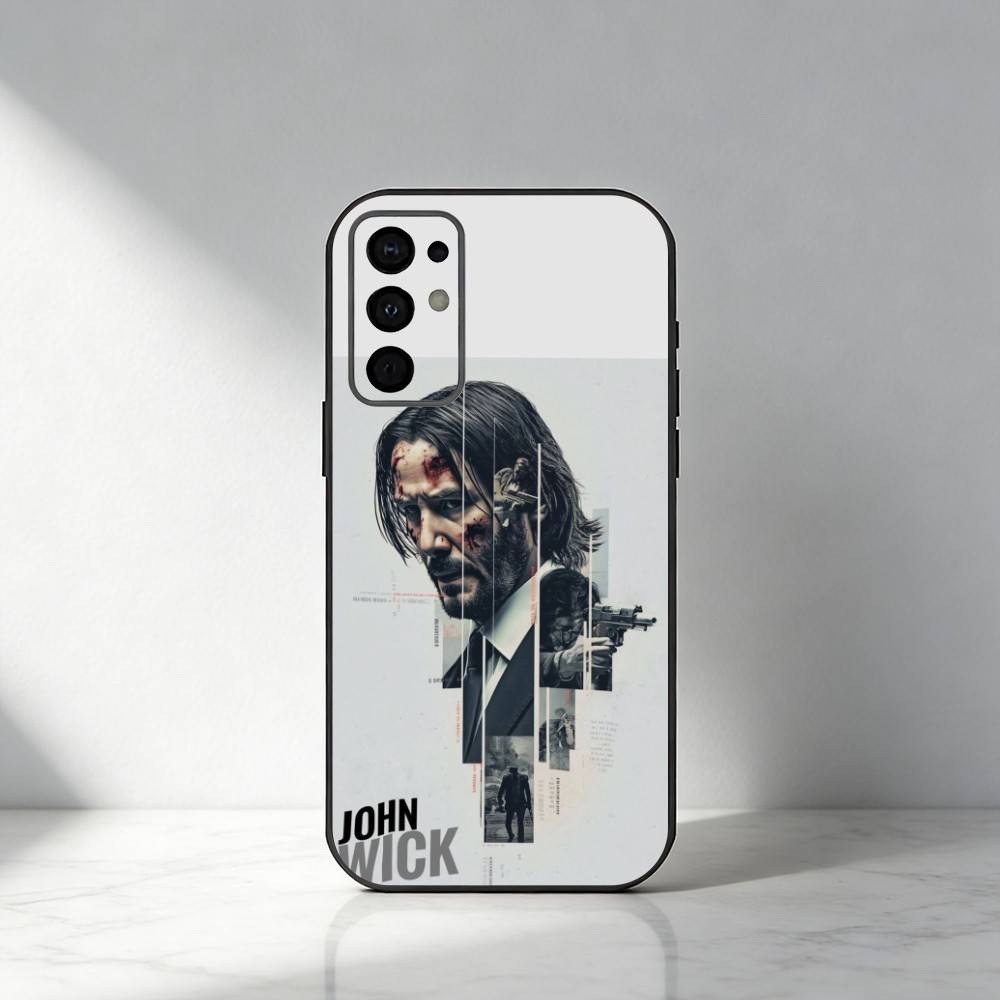 Movie John-Wick Phone Case For Samsung S25,S24,S21,S22,S23,S30,Ultra,S20,Plus,Fe,Note,5G Black Cover