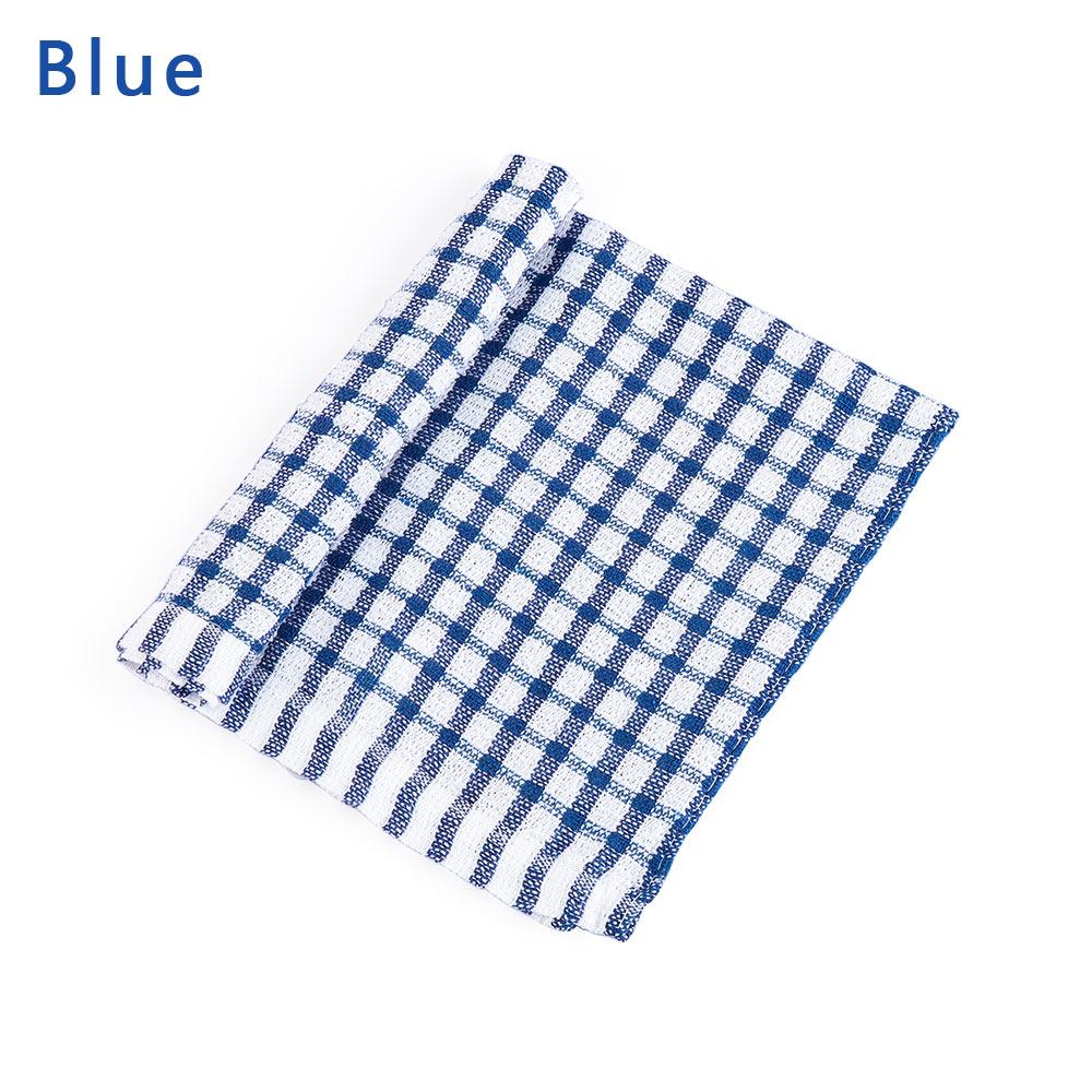 Soft Tea Towels Terry Cotton Kitchen Dish Cloths Clean Microfibre Absorbent Non-stick Cleaning Clothes Kitchen Tool