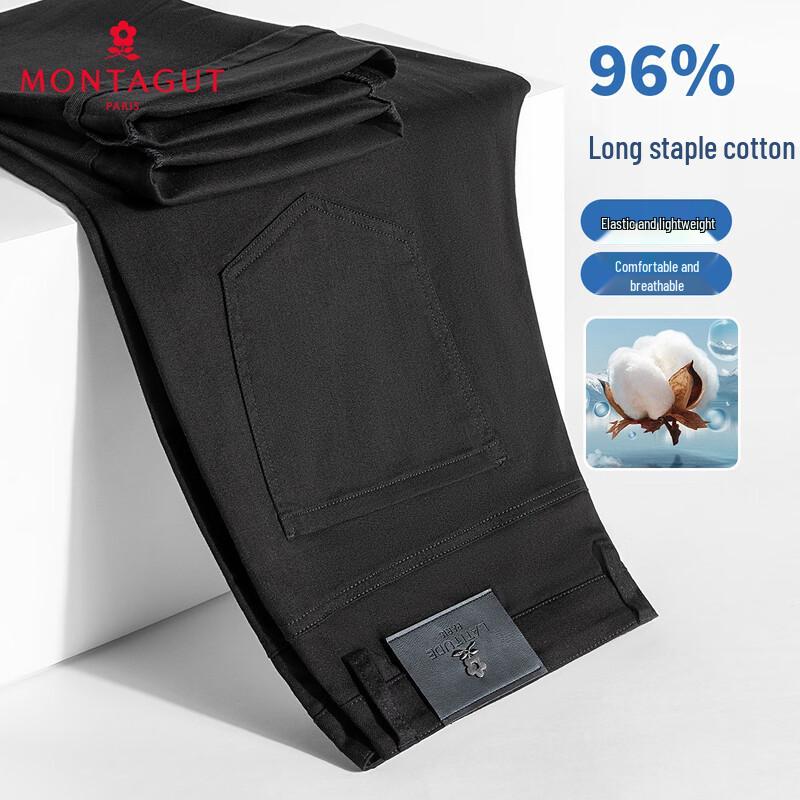 

Мужские джинсы прямого кроя из высокоэластичного длинноволокнистого хлопка 34